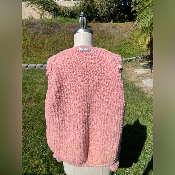 Vintage Pink Petite Cardigan - Picture 3 of 4